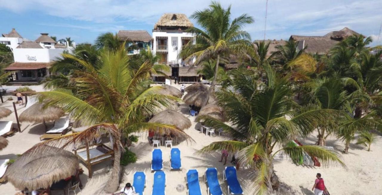 Hotel EL CABALLO BLANCO Mahahual Exterior foto