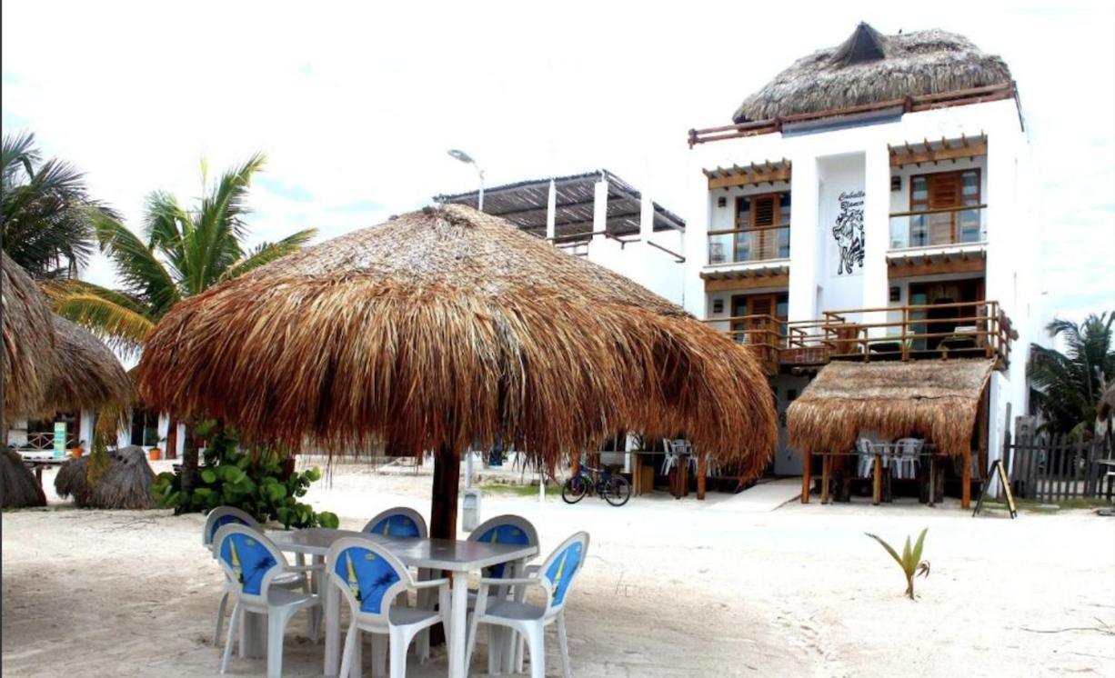 Hotel EL CABALLO BLANCO Mahahual Exterior foto