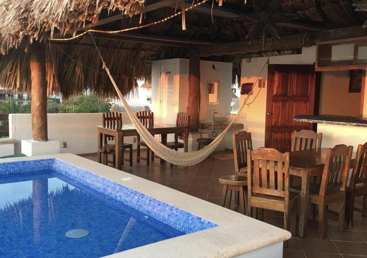 Hotel EL CABALLO BLANCO Mahahual Exterior foto