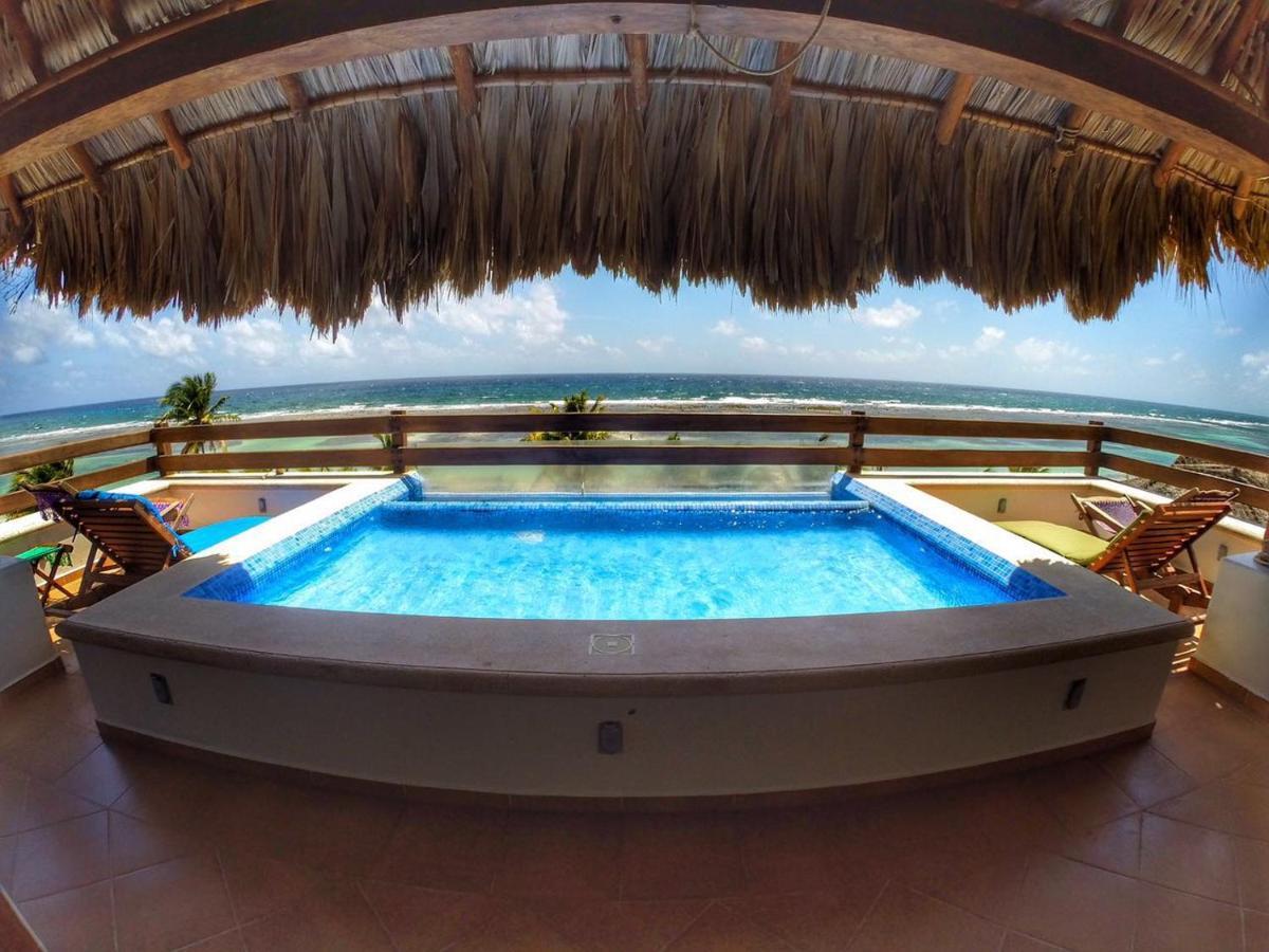 Hotel EL CABALLO BLANCO Mahahual Exterior foto
