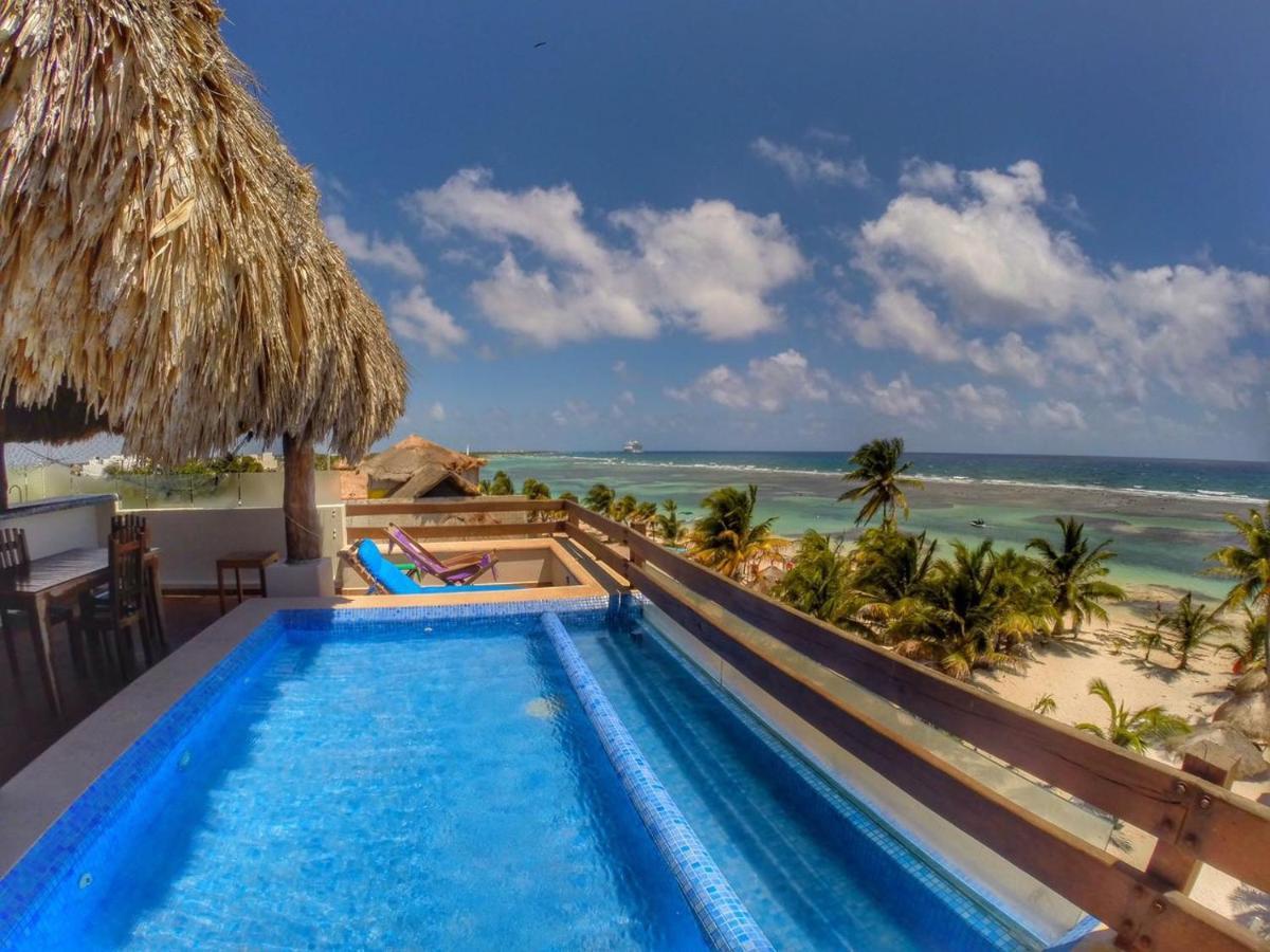 Hotel EL CABALLO BLANCO Mahahual Exterior foto